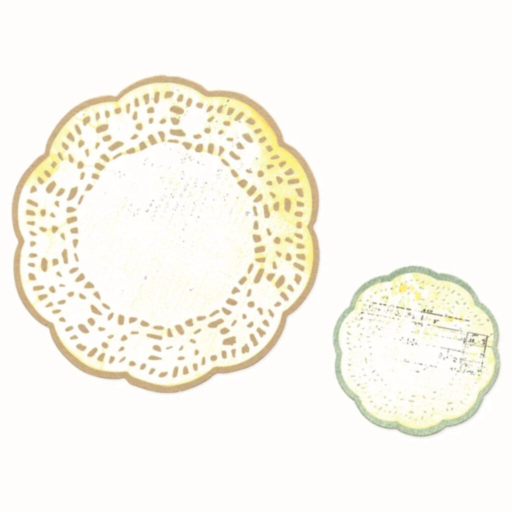 Thinlits die Doily Duo - Sizzix