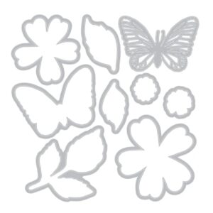 Framelits die + stamps Sweet springs - Sizzix – Image 2