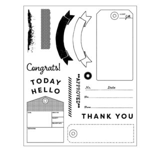 Framelits die + stamps Tag it - Sizzix – Image 2