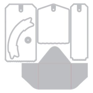 Framelits die + stamps Tag it - Sizzix – Image 3