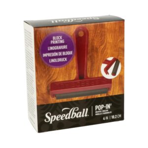 Pop-in hard rubber craft brayer - Speedball - Afbeelding 2