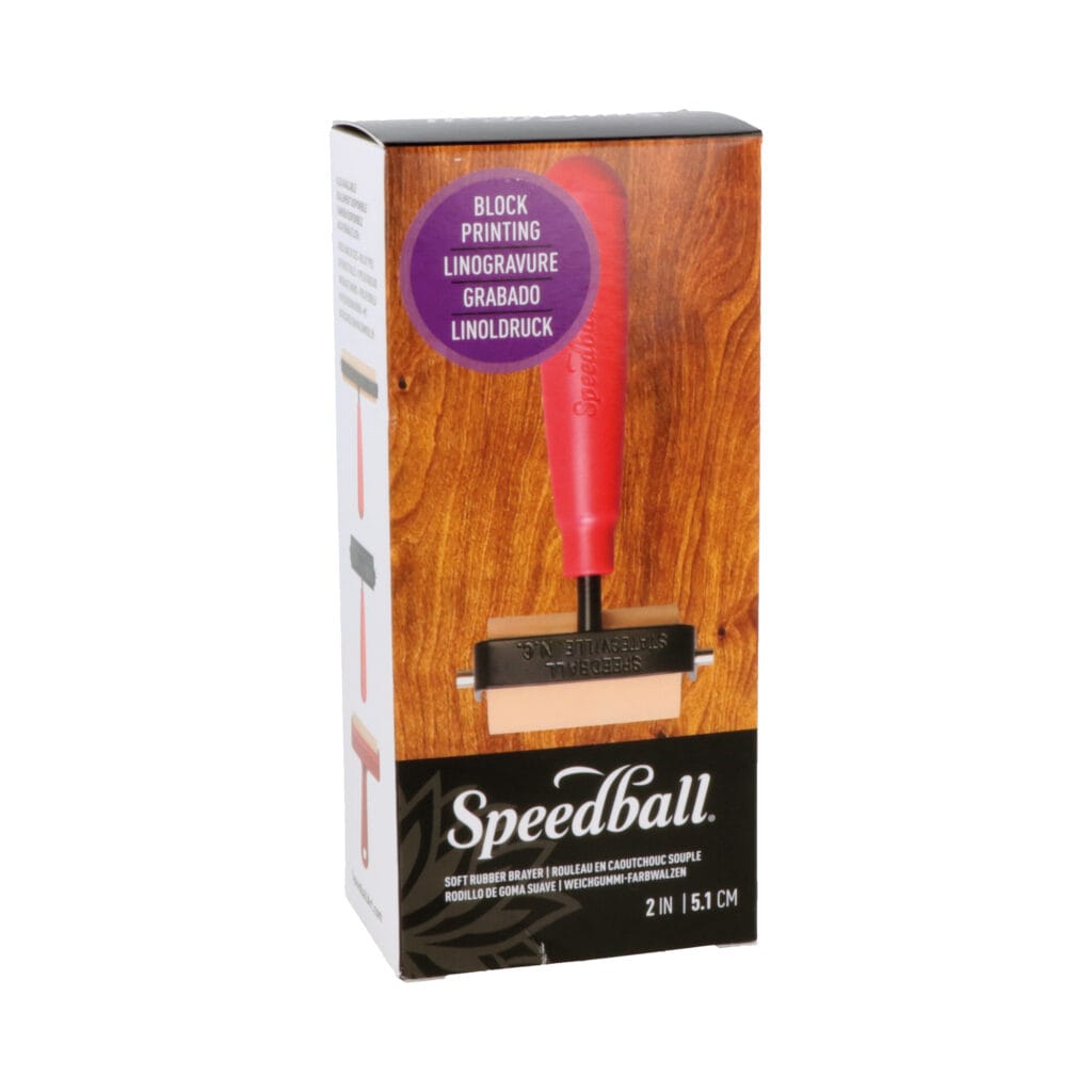 Soft rubber brayer 5 cm - Speedball
