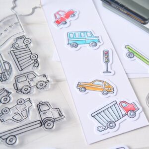 Framelits die + stamps cars and trucks - Sizzix – Image 2