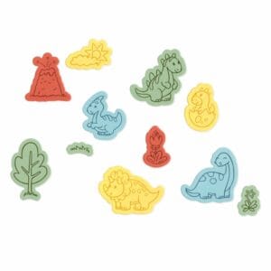 Framelits die + stamps dinosaur adventures - Sizzix