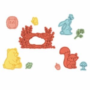 Framelits die + stamps forest friends - Sizzix