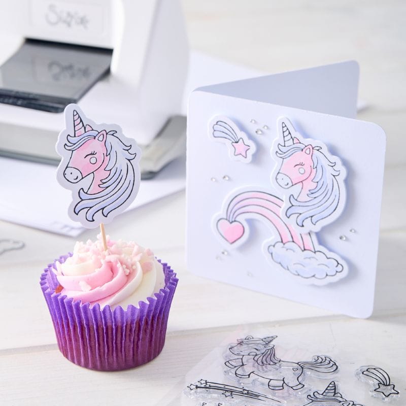 Framelits die + stamps unicorns and rainbows - Sizzix – Image 3