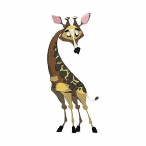 Thinlits die Colorize Gertrude - Sizzix