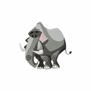 Thinlits die mini Colorize small Clarence - Sizzix