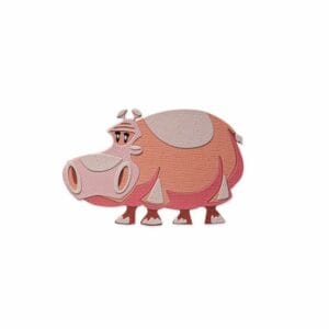 Thinlits die mini Colorize small Bernice - Sizzix