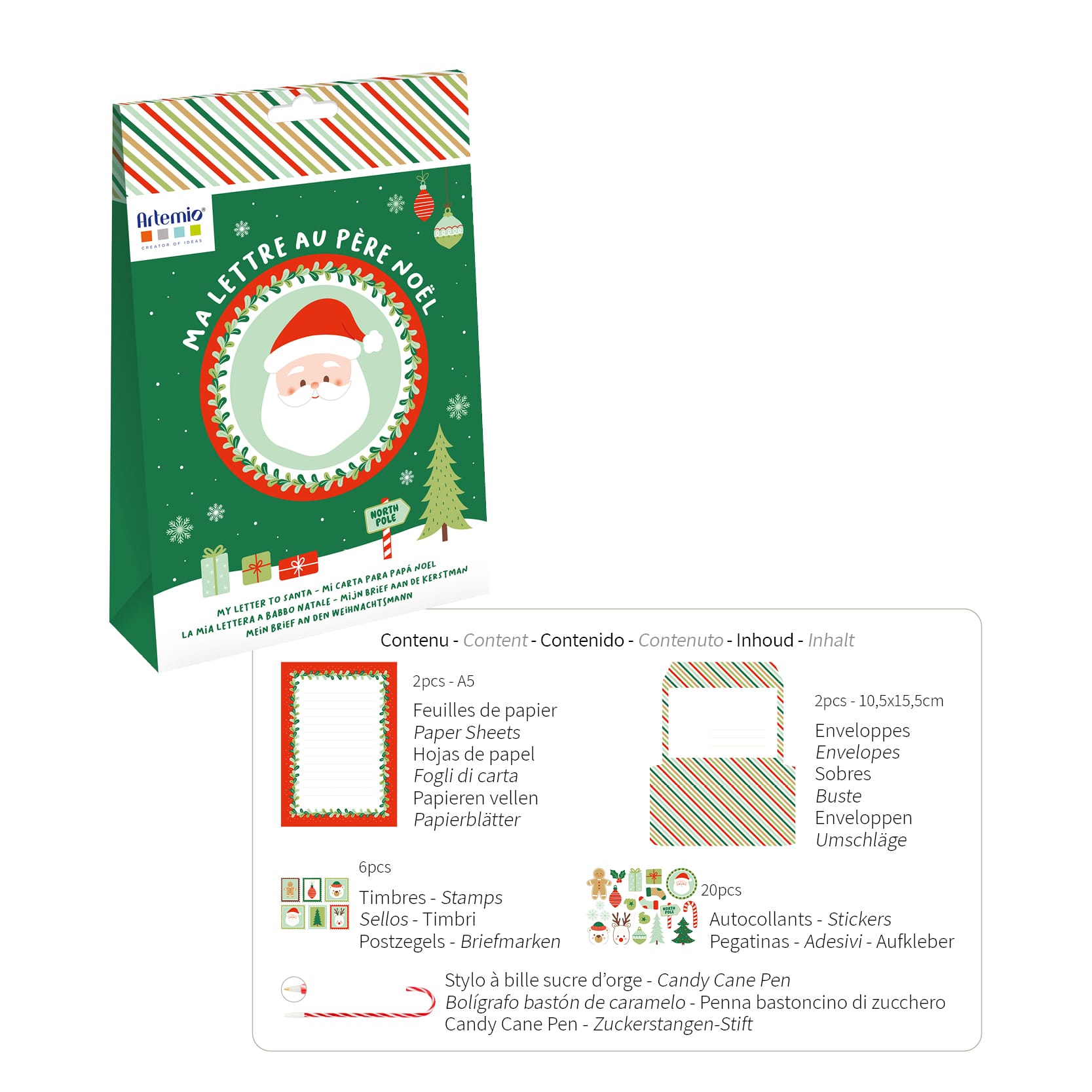 Kit lettre au Père Noël - Artemio – Image 2