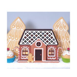 5 houten silhouetten huis - Artemio - Afbeelding 2