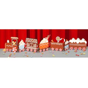 Houten treintje 51 x 10 cm - Artemio - Afbeelding 2