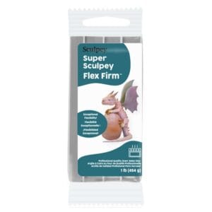 Pâte Super Flex Firm gray  454 gr - Sculpey