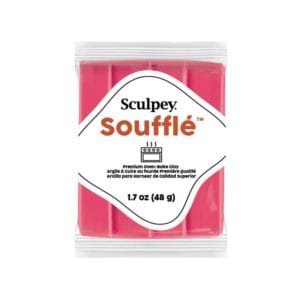 Klei Souffle magenta 48 gr - Sculpey