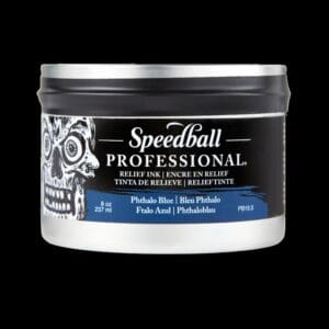 Professional Phthalo Blue relief ink - Speedball