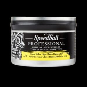 Professional Hansa Yellow Light relief ink - Speedball
