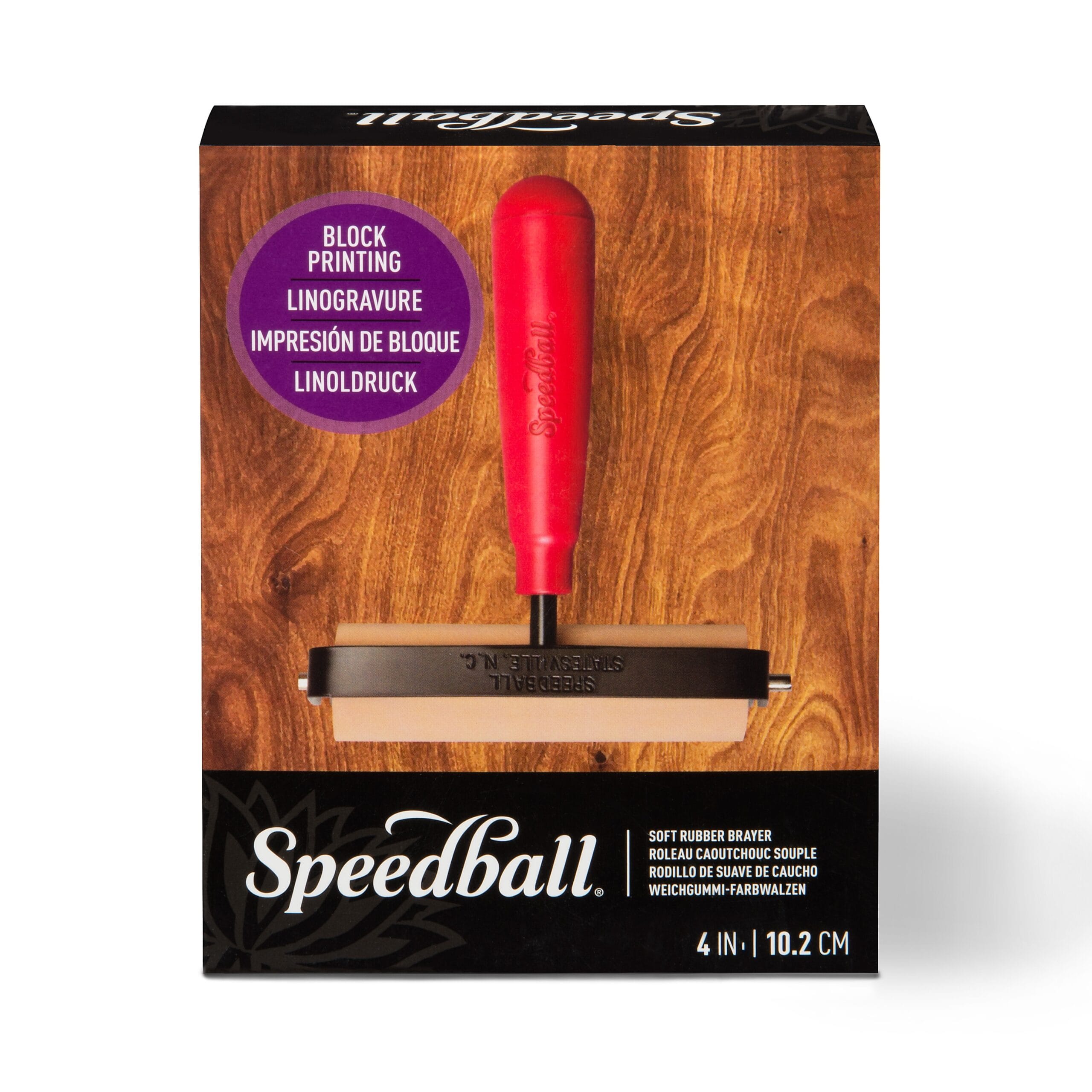 Soft rubber brayer 10 cm - Speedball