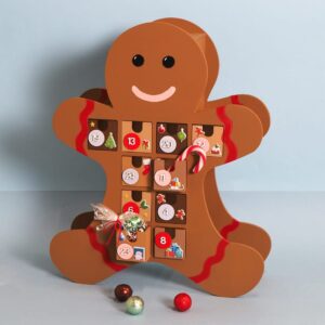 Calendrier de l'Avent gingerbread 33x40x11 cm - Artemio – Image 2