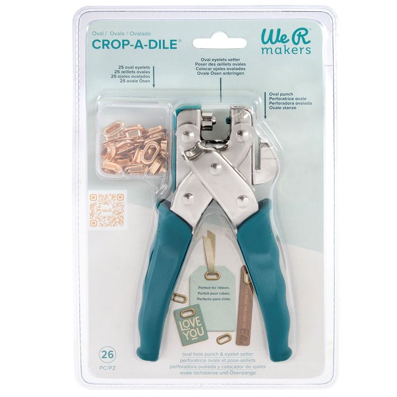 Oval crop-a-dile - We R