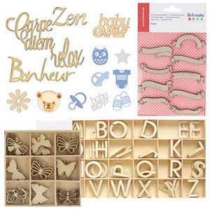 Mini silhouettes scrapbooking