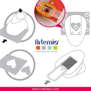 Perforatrice frise dentelle - 5 cm - Artemio