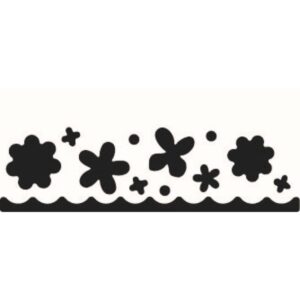 Perforatrice frise fleurs - 5 cm - Artemio
