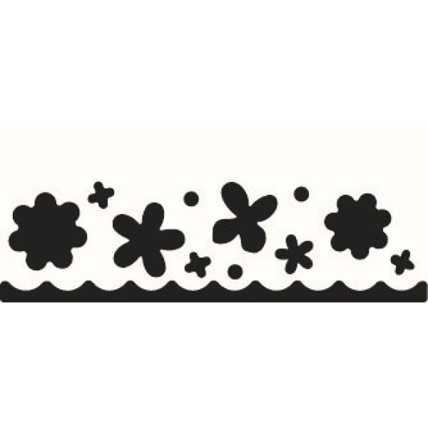 Perforatrice frise fleurs - 5 cm - Artemio
