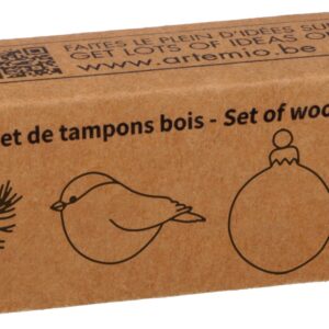 Tampons en bois noeud 2 cm - Artemio