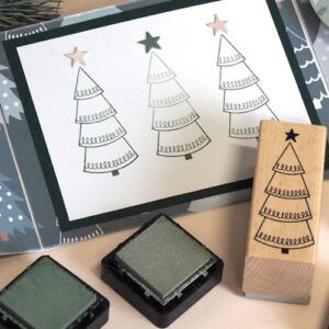 Coffret tampons en bois colombe - Artemio