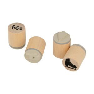 Tampons en bois gant 2 cm - Artemio