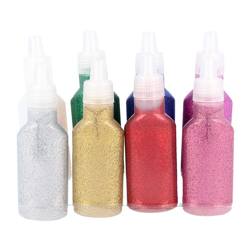 8 colles pailletées couleur - 25 ml - Artemio