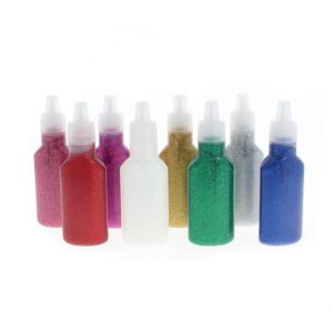 8 colles pailletées couleur - 25 ml - Artemio