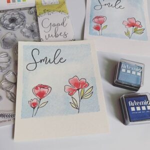25 encreurs - 3x3 cm - Artemio