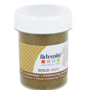 Poudre relief gold opaque - 40 ml - Artemio