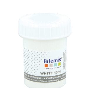 Poudre relief white opaque - 40 ml - Artemio