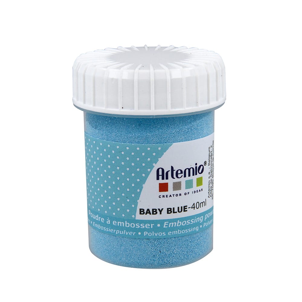 Poudre relief baby blue opaque - 40 ml - Artemio
