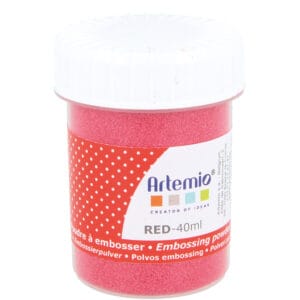 Poudre relief xmas red opaque - 40 ml - Artemio