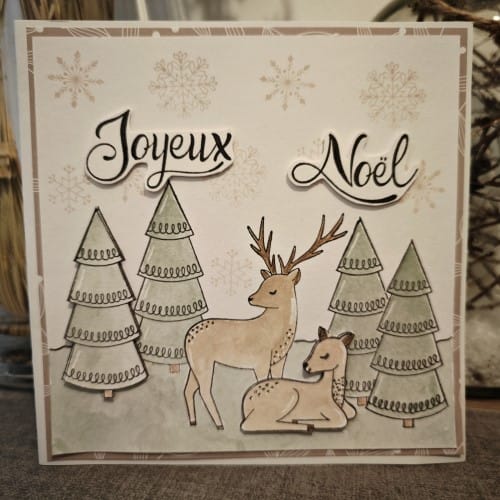 6 encreurs Let it snow - Artemio