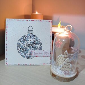 Tampon transparent boule 12 cm- Artemio