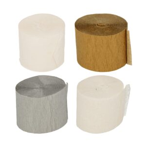 4 rouleaux de papier crépon 10 m - Artemio