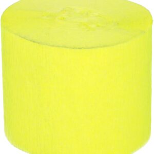 4 rouleaux de papier crépon fluo 10 m - Artemio