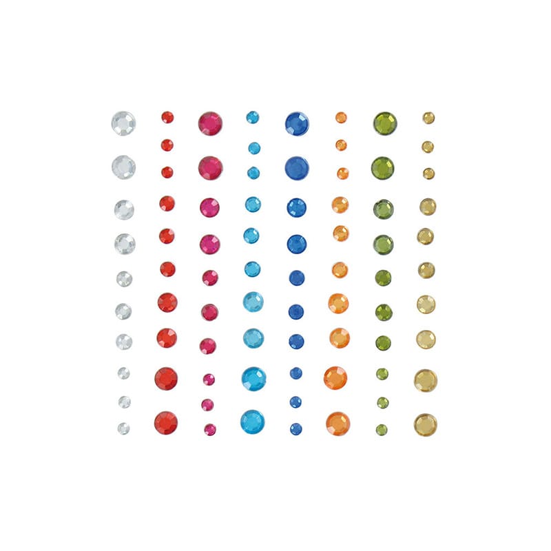 Strass ronds autocollants - Artemio