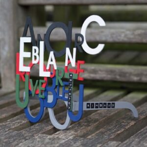 Alphabet bois  130 pièces - Artemio