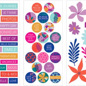 Stickers Colorblock - Artemio