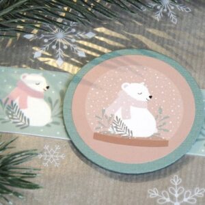 2 masking tapes Let it snow - Artemio