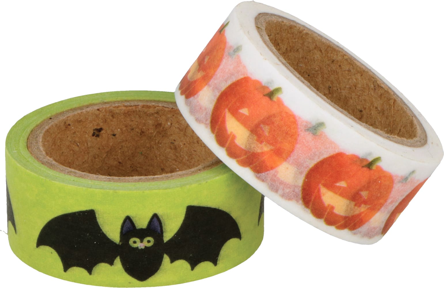 2 masking tapes Halloween - 15 mm x 5 m - Artemio