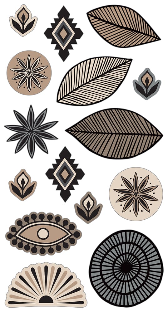 Puffies 3D boho - Artemio