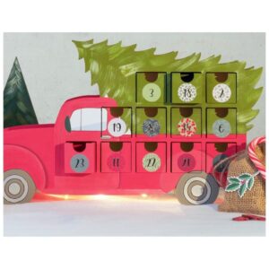 24 chiffres autocollants foil Xmas time- Artemio