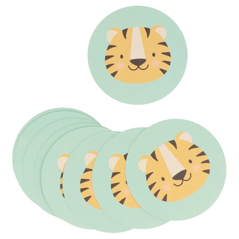 10 die-cuts jungle 7 cm - Artemio