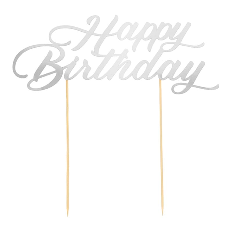 Happy Birthday foil 18x18 cm - Artemio